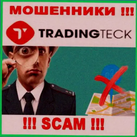 Доверия TradingTeck не вызывают, ведь скрыли информацию касательно своей юрисдикции