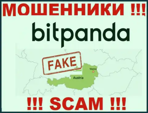 Ни единого слова правды касательно юрисдикции Bitpanda GmbH на ресурсе организации нет - это мошенники