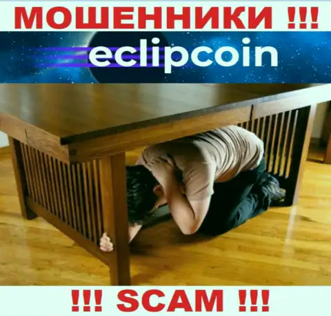 Обманщики EclipCoin скрывают информацию о людях, управляющих их конторой