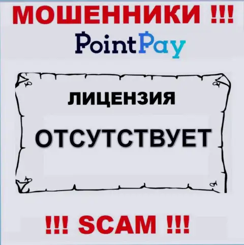 Point Pay не удалось оформить лицензию на осуществление деятельности, поскольку не нужна она указанным интернет мошенникам