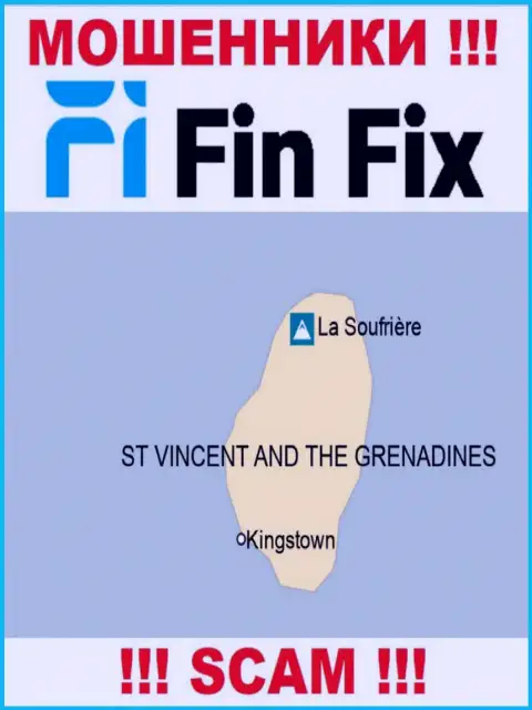 FinFix World спрятались на территории St. Vincent & the Grenadines и свободно прикарманивают вложенные деньги