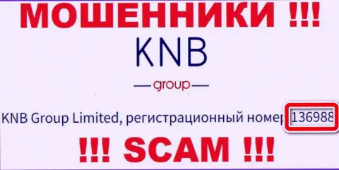 Наличие номера регистрации у KNB-Group Net (136988) не делает данную организацию добросовестной