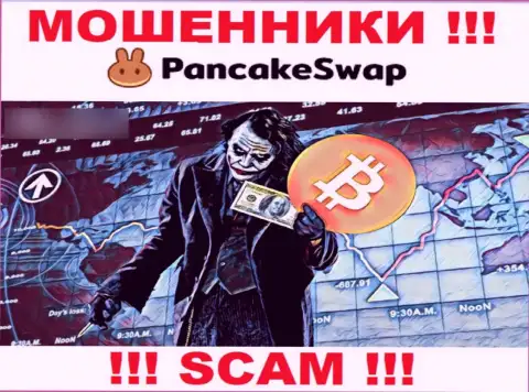 На требования мошенников из PancakeSwap покрыть комиссионные сборы для возвращения денежных средств, ответьте отрицательно