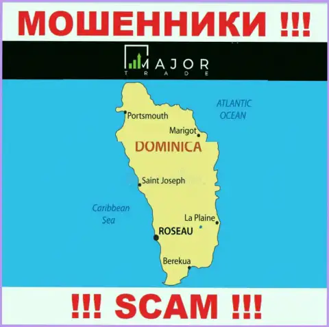 Мошенники Cynosure Counsulting LTD базируются на территории - Dominica, чтобы спрятаться от ответственности - МОШЕННИКИ
