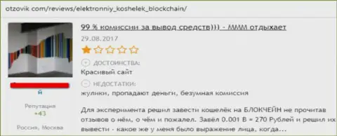 Blockchain - это обманный криптовалютный кошелек, где вклады пропадают насовсем (недоброжелательный комментарий)